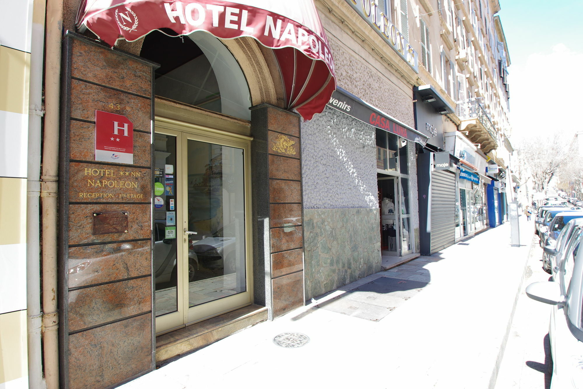 Hotel Napoleon Bastia  Exterior photo